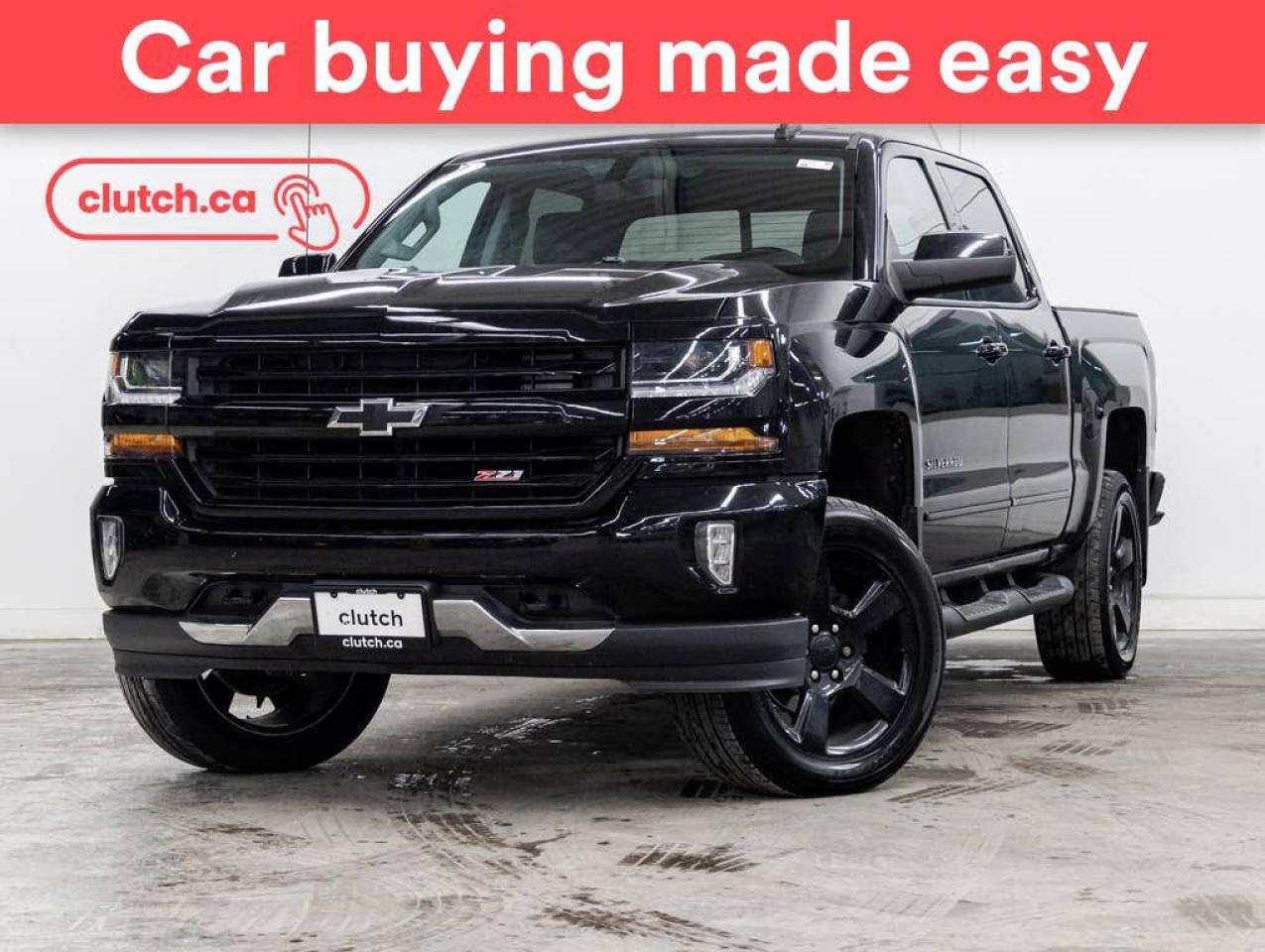 Used 2018 Chevrolet Silverado 1500 LT w/ Apple CarPlay & Android Auto, Heated Front Seats, Wireless Charging for sale in Toronto, ON