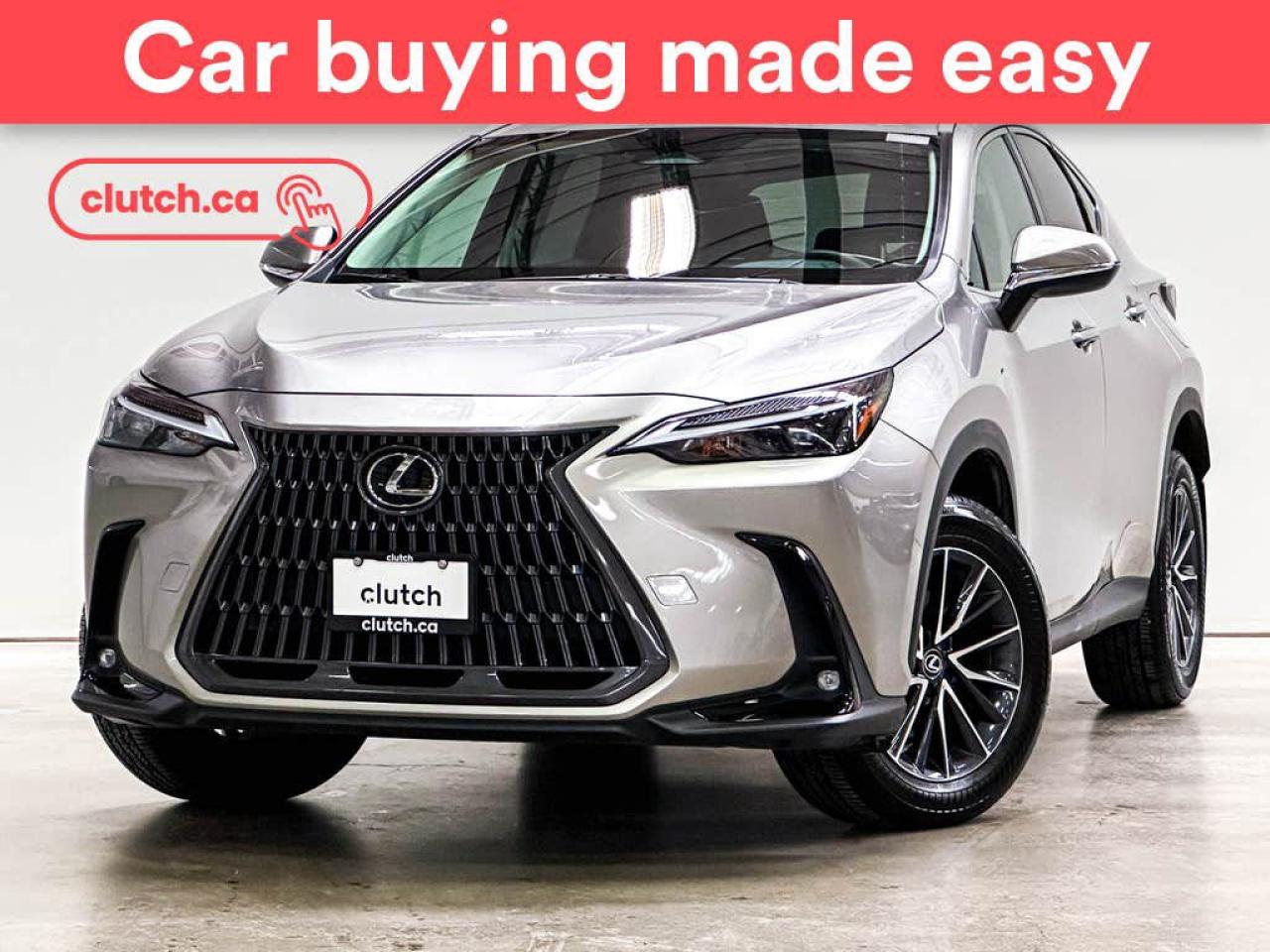 Used 2024 Lexus NX 350h AWD w/ Premium Pkg. w/ Apple CarPlay, Heated Front Seats, Rearview Cam for sale in Toronto, ON