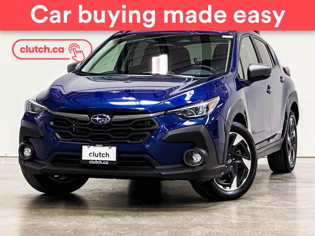 Used 2024 Subaru XV Crosstrek Limited AWD w/ EyeSight w/ Apple CarPlay, Heated Front Seats, Rearview Cam for sale in Toronto, ON