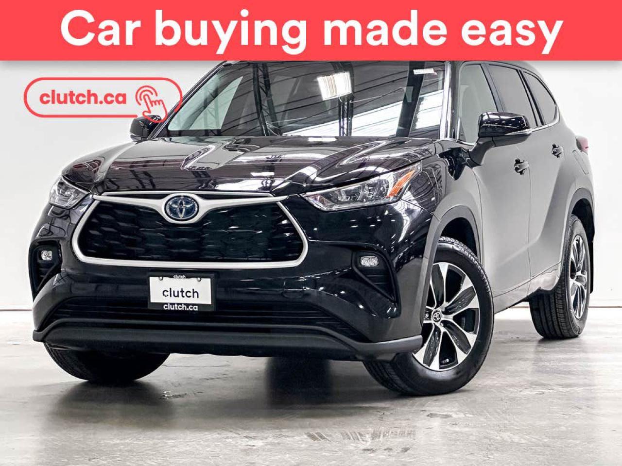 Used 2024 Toyota Highlander HYBRID XLE AWD w/ Apple CarPlay, Heated Front Seats, Rearview Cam for sale in Toronto, ON