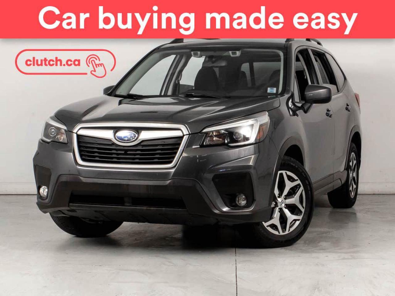 Used 2021 Subaru Forester 2.5i Convenience AWD w/ Apple CarPlay & Android Auto, Rearview Cam, Dual-Zone A/C for sale in Bedford, NS