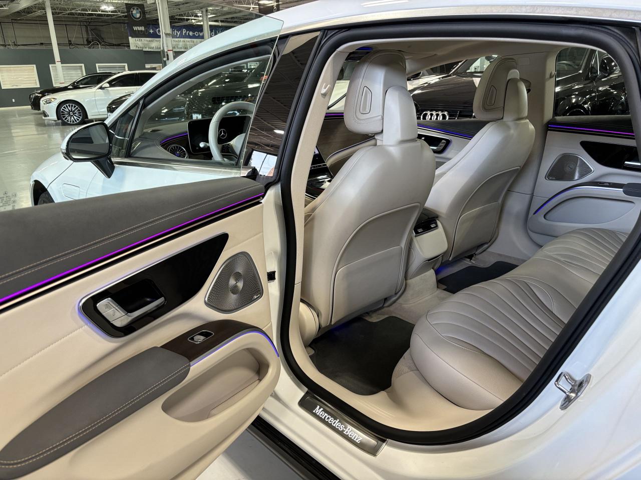 2022 Mercedes-Benz E-Class EQS450+|SEDAN|CREAMLEATHER|BURMESTER|WOOD|AMBIENT| - Photo #10