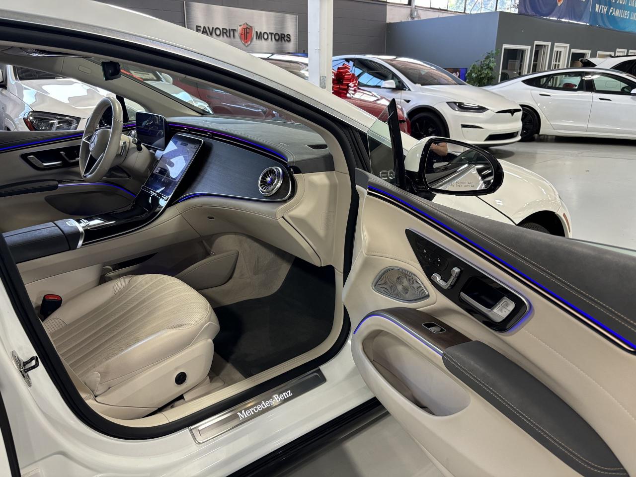2022 Mercedes-Benz E-Class EQS450+|SEDAN|CREAMLEATHER|BURMESTER|WOOD|AMBIENT| - Photo #17