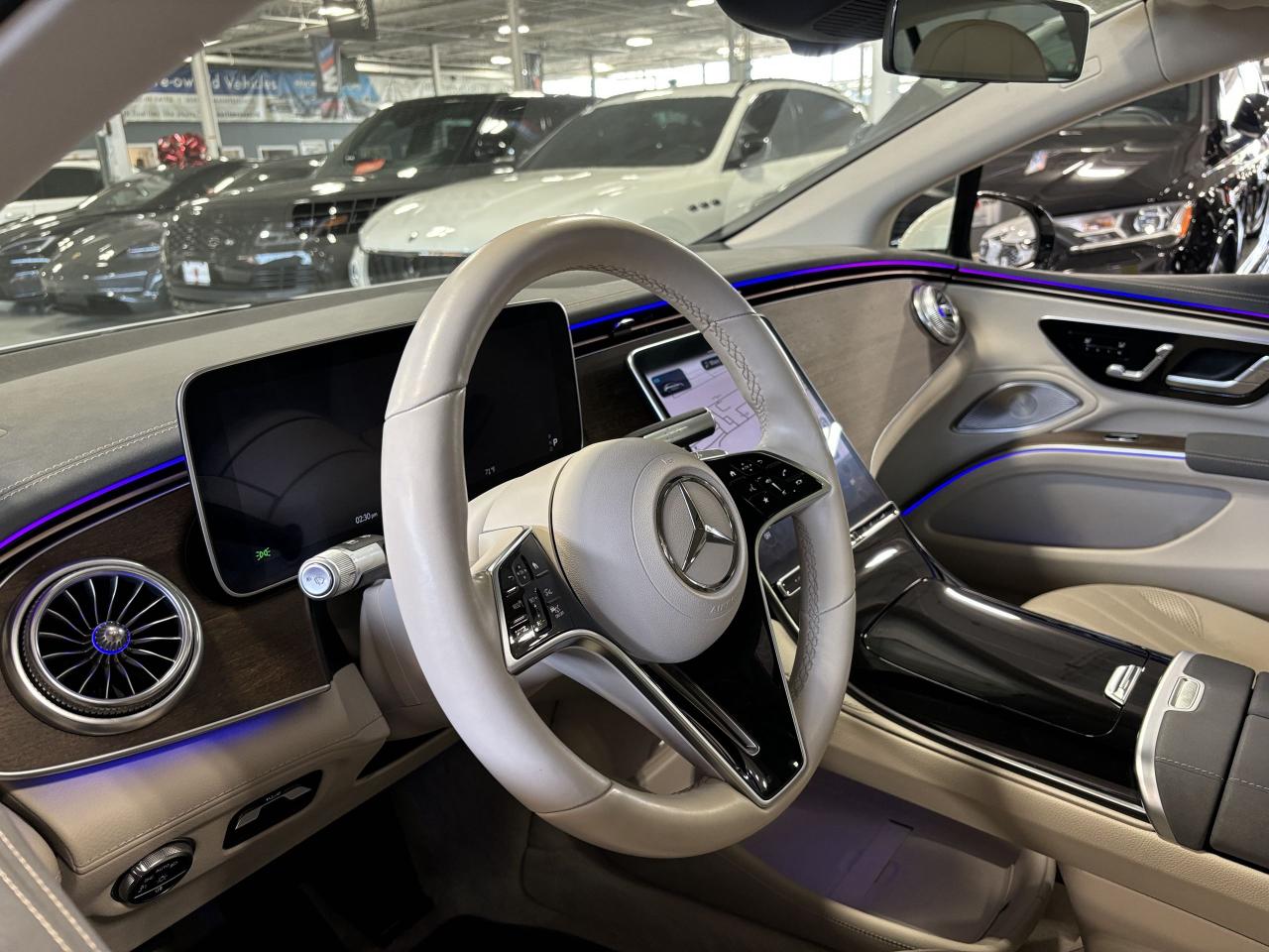 2022 Mercedes-Benz E-Class EQS450+|SEDAN|CREAMLEATHER|BURMESTER|WOOD|AMBIENT| - Photo #20