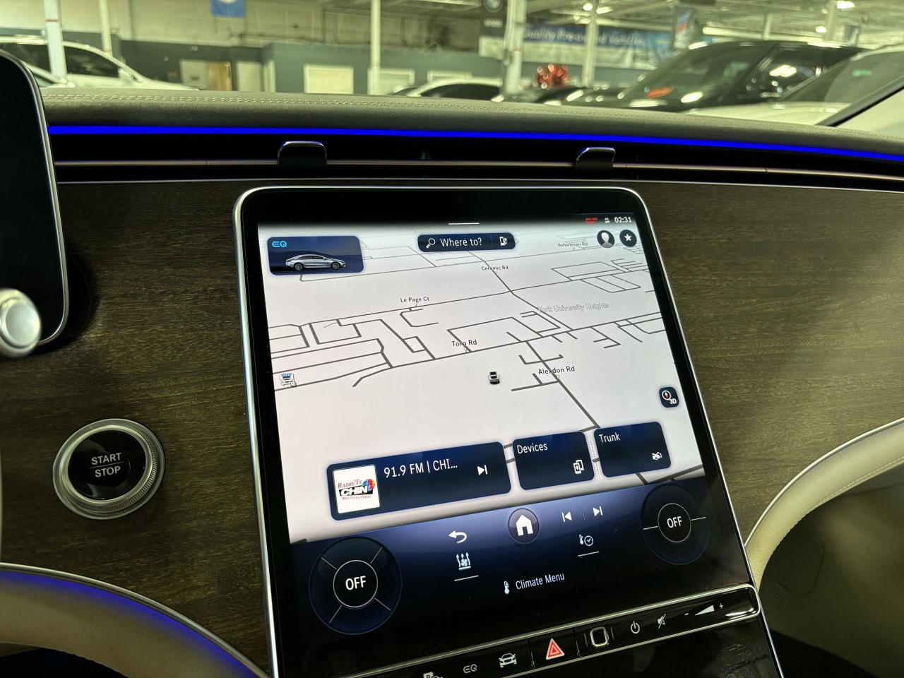 2022 Mercedes-Benz E-Class EQS450+|SEDAN|CREAMLEATHER|BURMESTER|WOOD|AMBIENT| - Photo #24