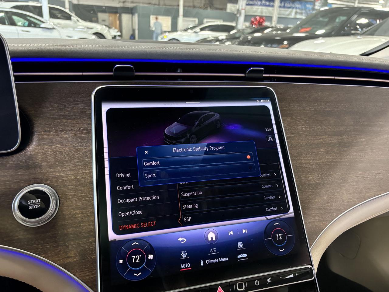 2022 Mercedes-Benz E-Class EQS450+|SEDAN|CREAMLEATHER|BURMESTER|WOOD|AMBIENT| - Photo #43