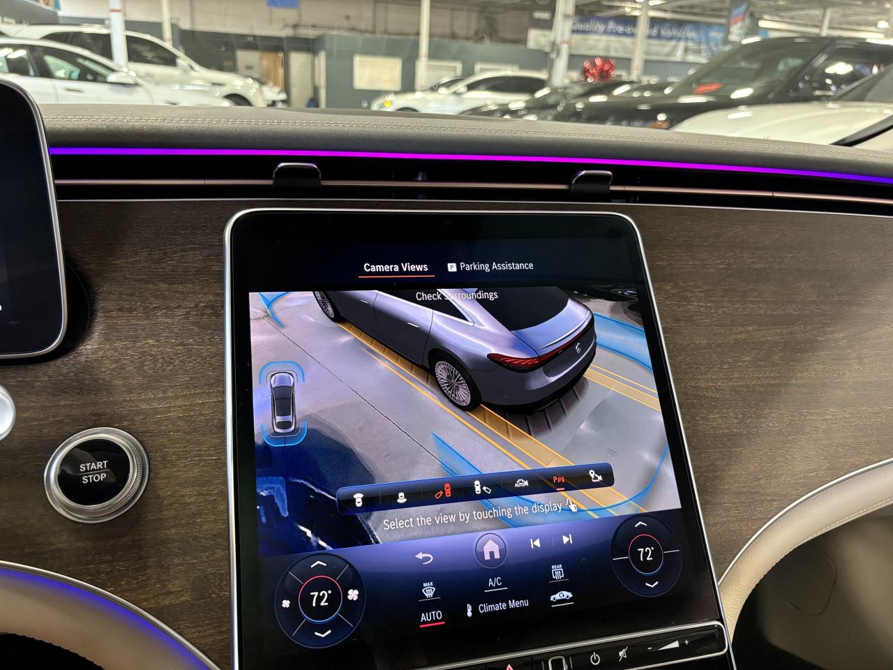 2022 Mercedes-Benz E-Class EQS450+|SEDAN|CREAMLEATHER|BURMESTER|WOOD|AMBIENT| - Photo #46