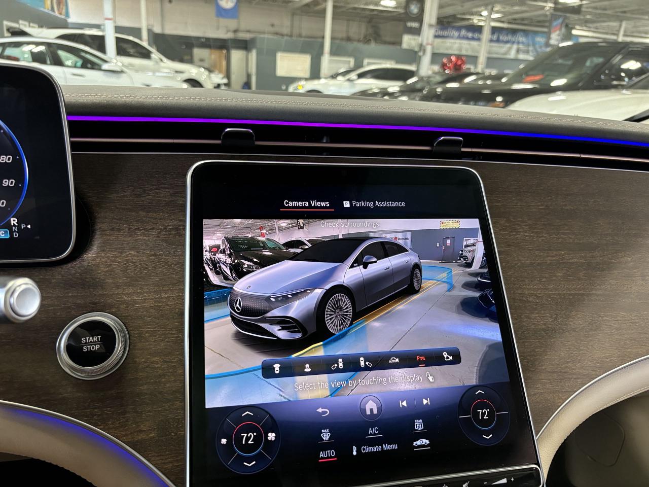 2022 Mercedes-Benz E-Class EQS450+|SEDAN|CREAMLEATHER|BURMESTER|WOOD|AMBIENT| - Photo #49