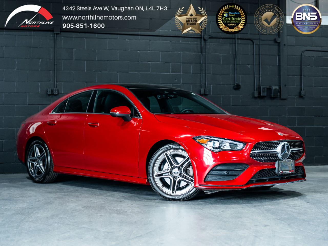 Used 2021 Mercedes-Benz CLA-Class CLA 250/PANO/360 CAM/CARPLAY/NAV/PARK ASSIST for sale in Vaughan, ON