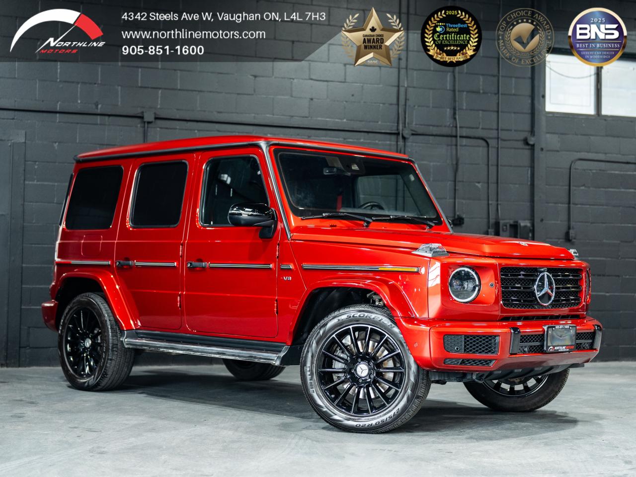 Used 2020 Mercedes-Benz G-Class G 550/360CAM/BURMESTER/MASSAGE SEATS/DRIVE ASSIST for sale in Vaughan, ON