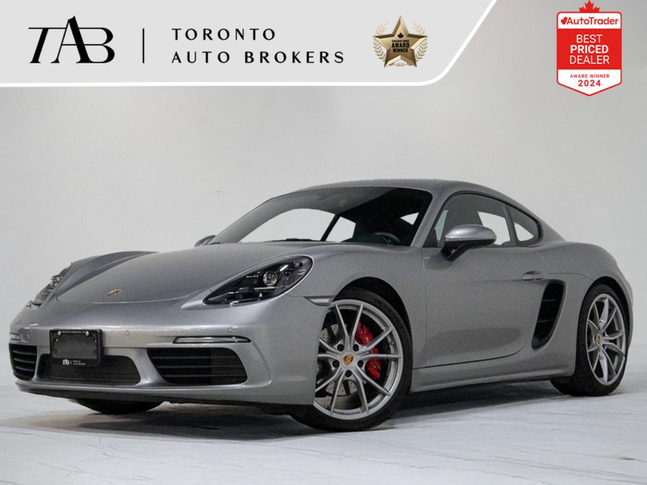 Used 2024 Porsche 718 Cayman S | PREMIUM PKG | MANUAL | 20 IN WHEELS for sale in Vaughan, ON