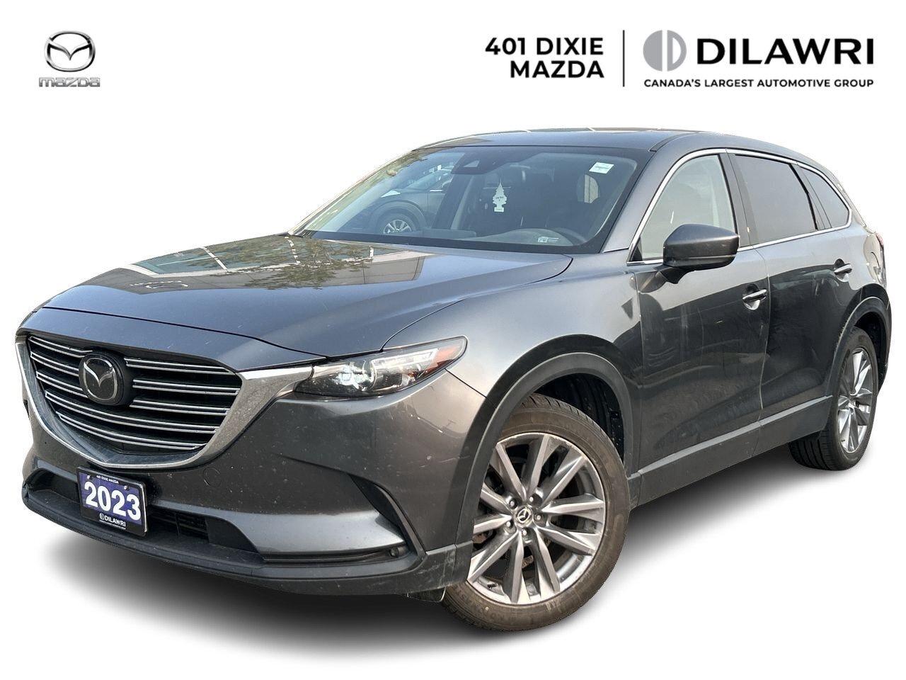 Used 2023 Mazda CX-9 GS-L AWD BRAND NEW BRAKES FRONT+BACK|CARPLAY|LANE for sale in Mississauga, ON