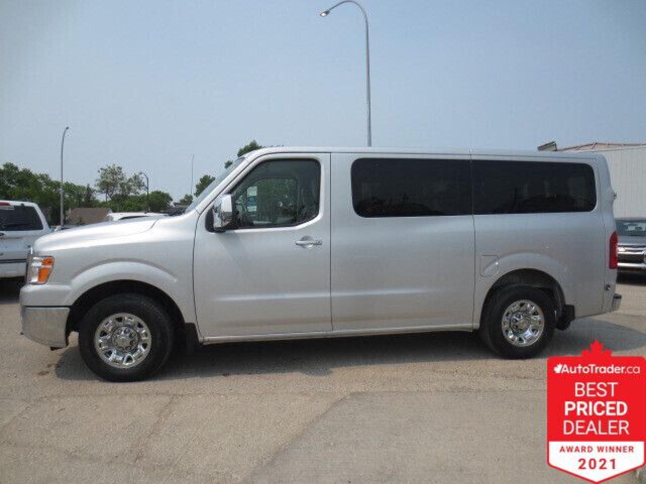 Used 2016 Nissan NV 2500 3500 V8 SL - 12 Passenger/**Low Kms** for sale in Winnipeg, MB