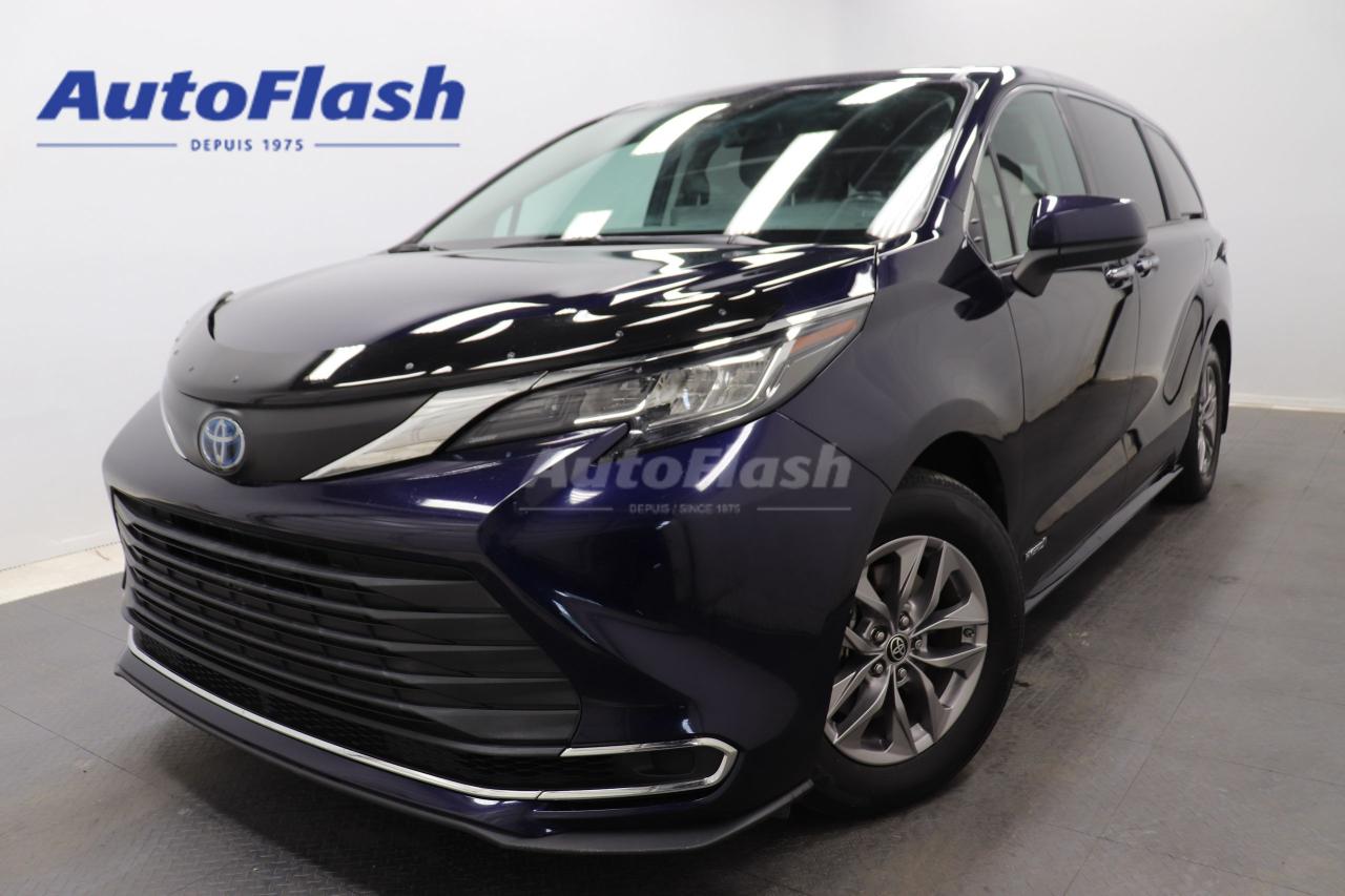 Used 2021 Toyota Sienna XLE, 8 PASS, CAMERA, CARPLAY, CUIR, PORTES AUTO for sale in Saint-Hubert, QC