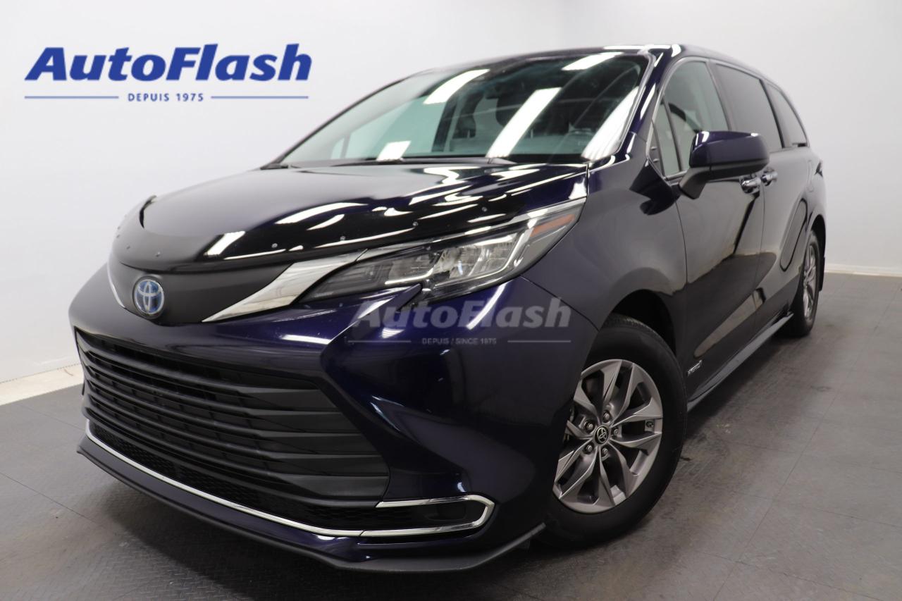 Used 2021 Toyota Sienna XLE, 8 PASS, CAMERA, CARPLAY, CUIR, PORTES AUTO for sale in Saint-Hubert, QC