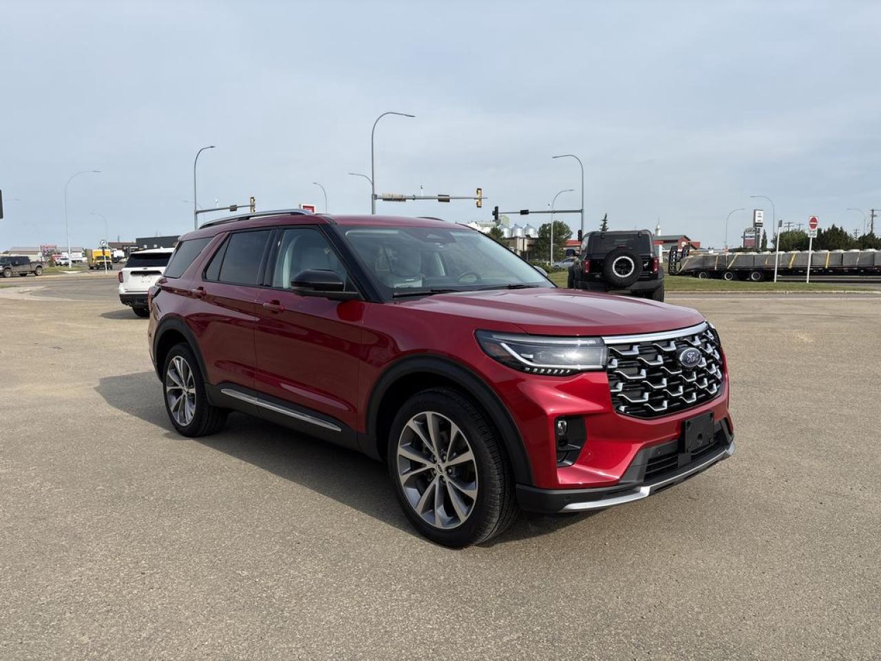 Used 2025 Ford Explorer Platinum for sale in Camrose, AB