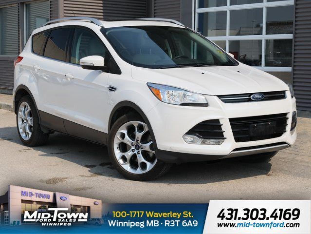 Used 2016 Ford Escape Titanium LOW KM, CLEAN CARFAX, ONE OWNER for sale in Winnipeg, MB