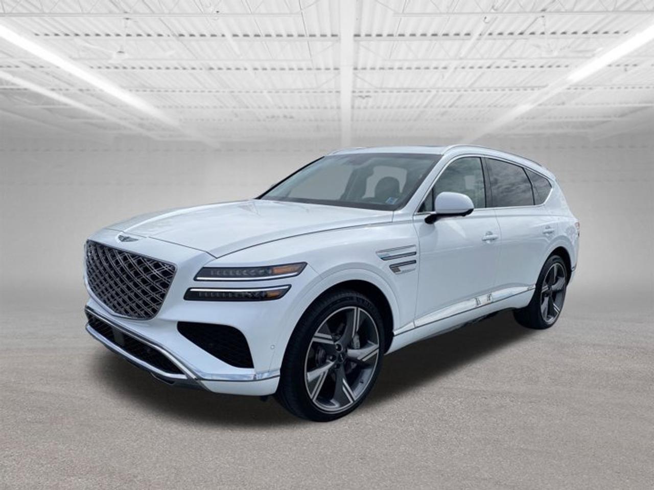 2025 Genesis GV80 3.5T Prestige Power. Presence. Perfection.Now available at Genesis Halifax, this exceptional 2025 Genesis GV80 3.5T Prestige represents the pinnacle of performance luxury. With its commanding twin-turbo V6, handcrafted interior, and cutting-edge technology, the GV80 3.5T Prestige is designed for those who demand excellence in every detail.Exhilarating Twin-Turbo Performance3.5L Twin-Turbocharged V6375 Horsepower8-Speed Automatic TransmissionAdvanced All-Wheel Drive SystemElectronically Controlled Suspension with Road PreviewMultiple Drive ModesSmooth, powerful acceleration meets confident, composed handling whether cruising the highway or navigating city streets.Prestige Trim Elevated CraftsmanshipNappa Leather Seating SurfacesHeated & Ventilated Front and Rear SeatsHeated Steering WheelPower-Adjustable Rear SeatsPanoramic Sunroof22 Alloy WheelsSoft-Close DoorsEvery surface is thoughtfully designed with premium materials and meticulous attention to detail.Advanced Innovation27 OLED Integrated DisplayHead-Up DisplayLexicon Premium Audio SystemWireless Apple CarPlay & Android AutoDigital KeySurround View Monitor & Blind-Spot View MonitorTechnology that feels intuitive, immersive, and effortless.Genesis Advanced Safety SuiteForward Collision-Avoidance AssistBlind-Spot Collision-Avoidance AssistLane Keeping & Lane Following AssistHighway Driving Assist IISmart Cruise Control with Stop & GoDrive with confidence backed by advanced driver assistance systems.The Genesis Ownership ExperienceComprehensive Factory WarrantyComplimentary Scheduled Maintenance24/7 Roadside AssistanceComplimentary Valet ServiceThe 2025 Genesis GV80 3.5T Prestige offers refined luxury without compromise bold in performance, elegant in design, and uncompromising in comfort.Visit Genesis Halifax today for your private viewing.Contact our team to reserve your test drive and explore financing options.