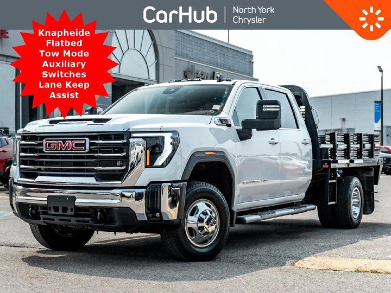 Used 2024 GMC Sierra 3500 HD SLE 4WD 172'' Knapheide Flatbed  Tow Mode Auxiliary Switches for sale in Thornhill, ON