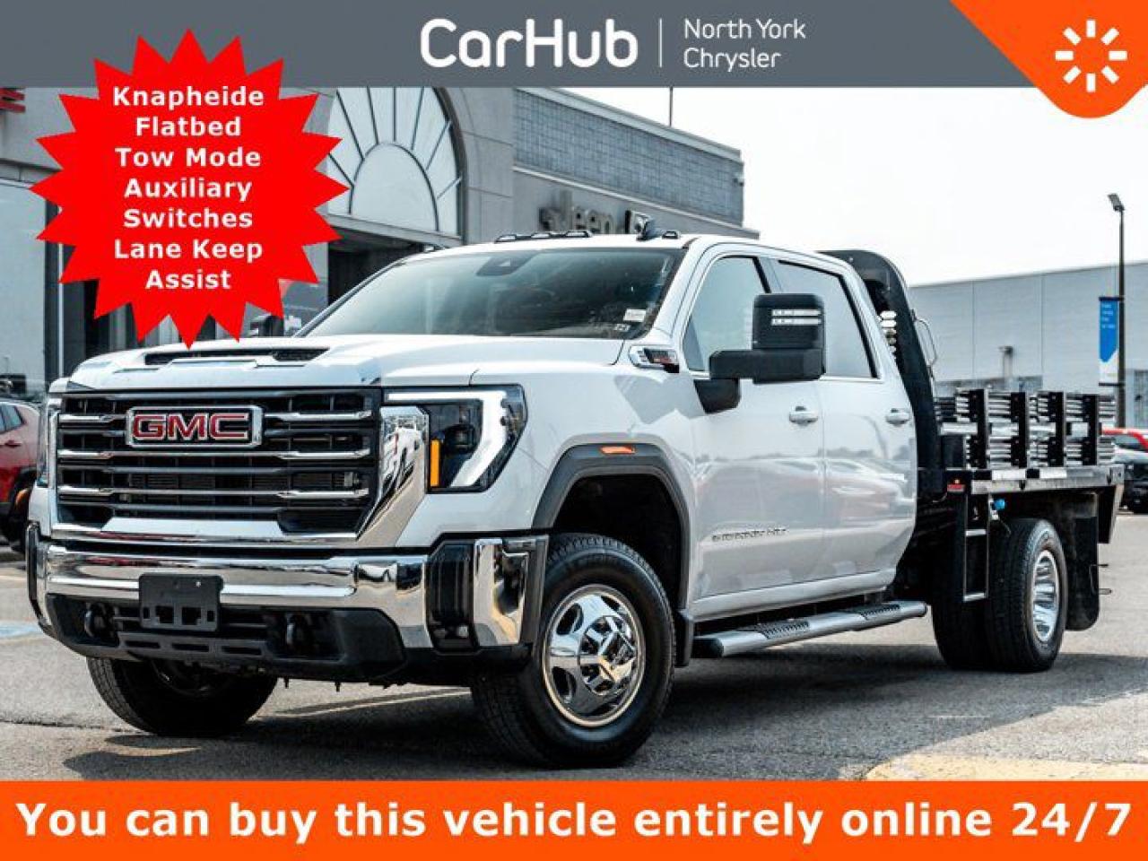 Used 2024 GMC Sierra 3500 HD SLE 4WD 172'' Knapheide Flatbed  Tow Mode Auxiliary Switches for sale in Thornhill, ON