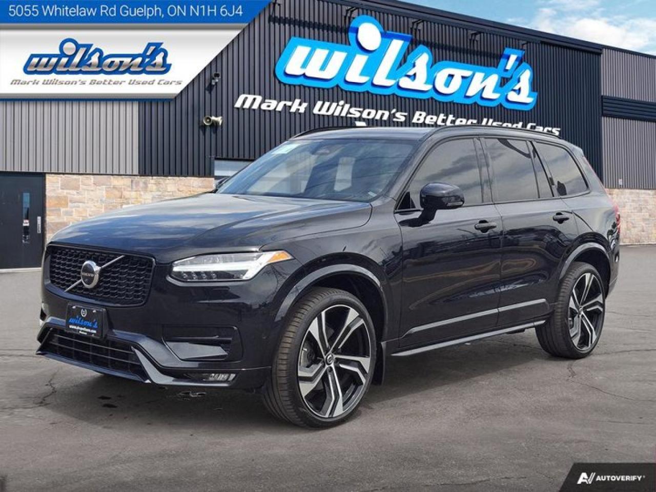 Used 2023 Volvo XC90 Ultimate Dark ThemeAWD | 7 Passenger | Leather | Pano Roof | Navi | Power Liftgate | and Much More ! for sale in Guelph, ON