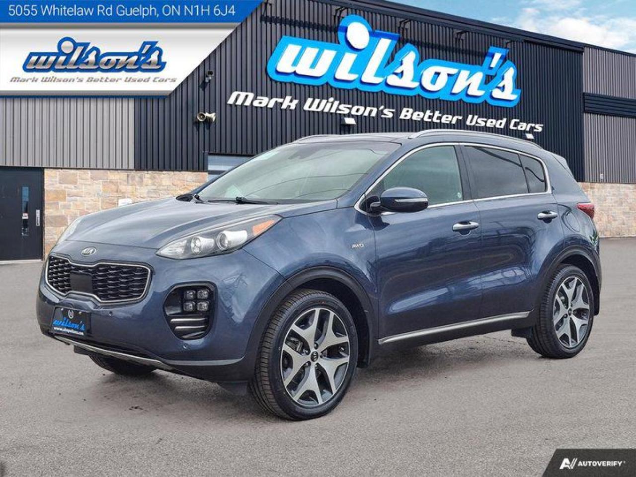 Used 2017 Kia Sportage SX Turbo AWD | Pano Sunroof | Leather | Nav | Carplay + Android Auto | New Tires | New Brakes | for sale in Guelph, ON