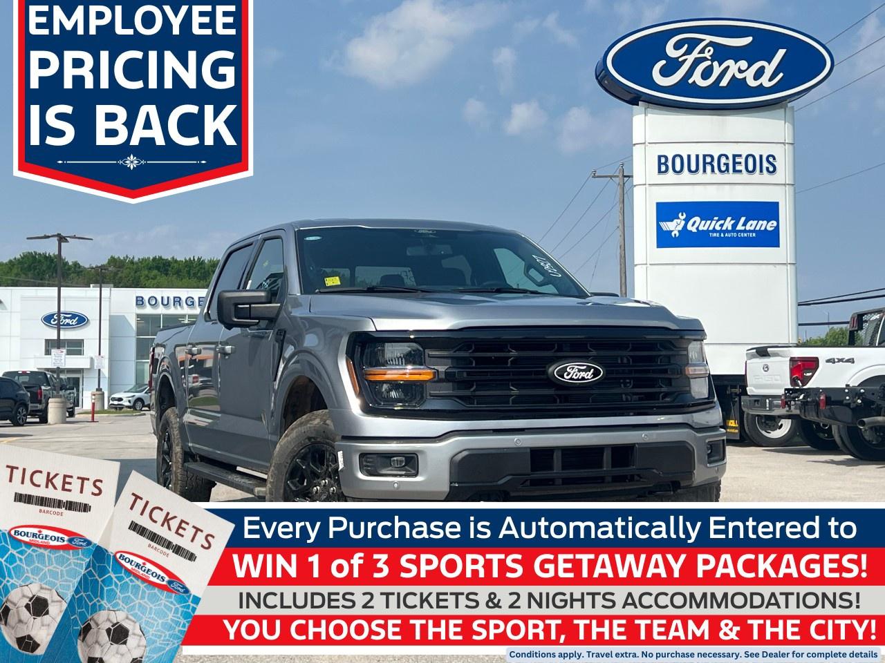 New 2025 Ford F-150 XLT 4WD SuperCrew 5.5' Box for sale in Midland, ON