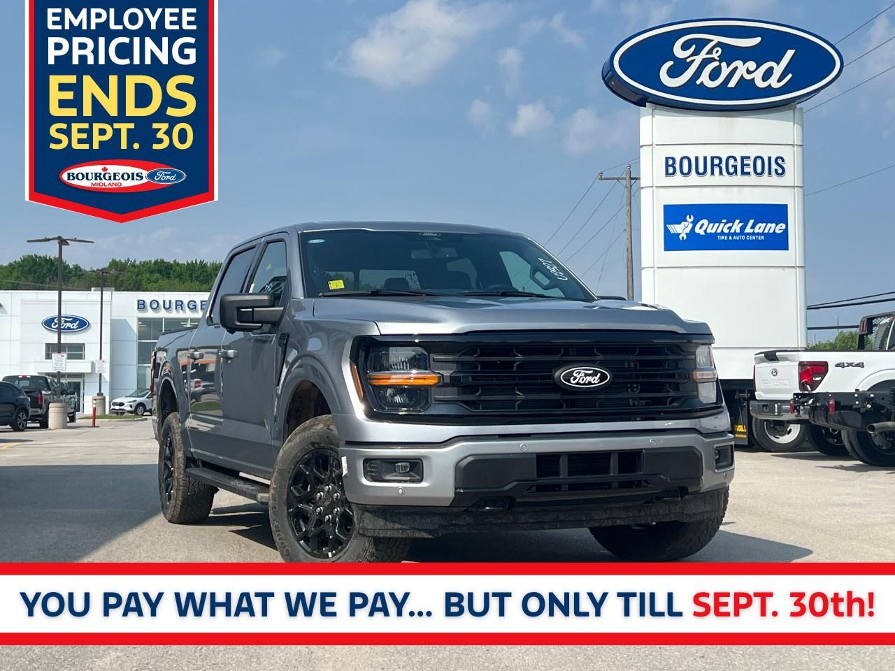 New 2025 Ford F-150 XLT 4WD SuperCrew 5.5' Box for sale in Midland, ON
