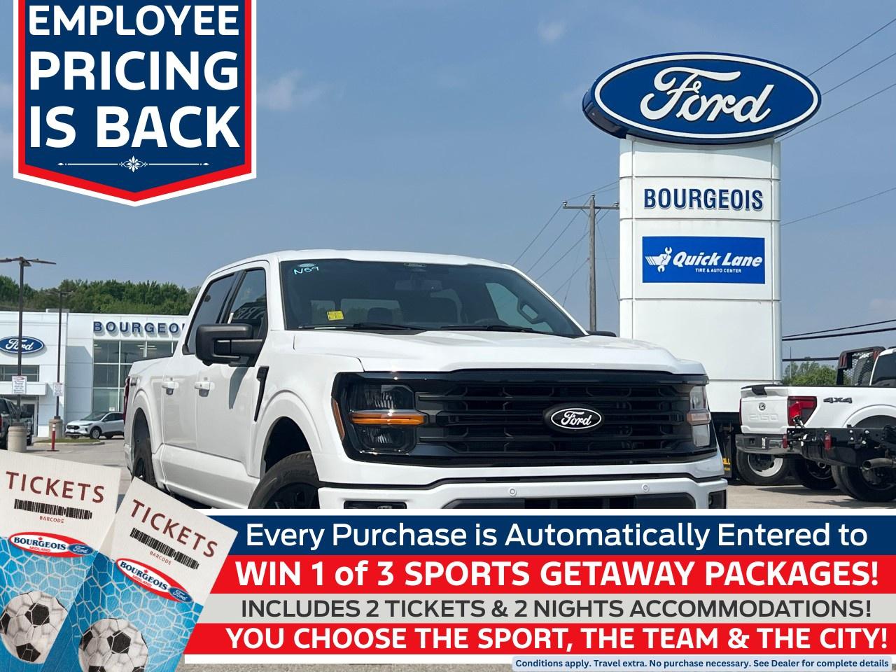 New 2025 Ford F-150 XLT 4WD SuperCrew 5.5' Box for sale in Midland, ON