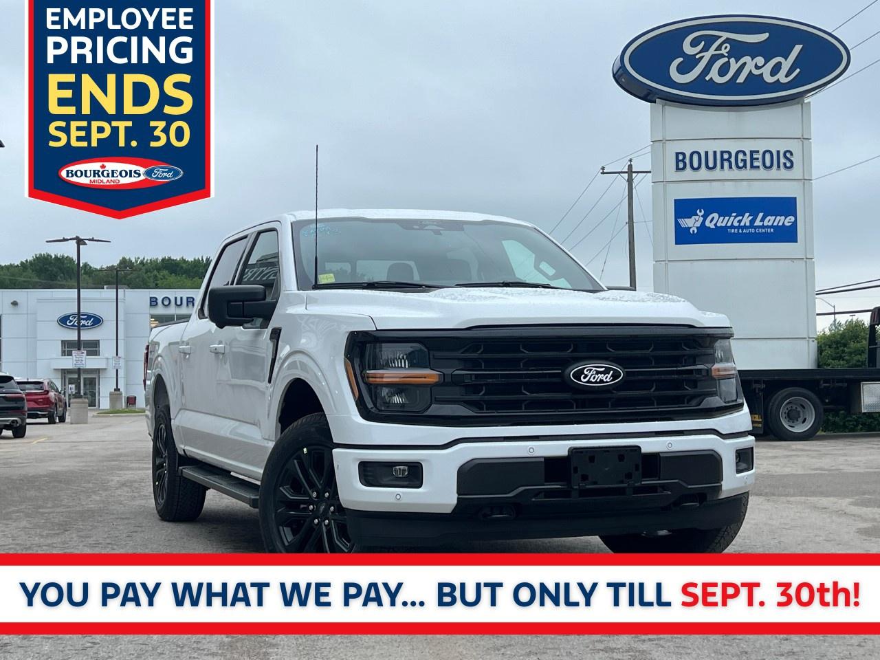 New 2025 Ford F-150 XLT 4WD SuperCrew 5.5' Box for sale in Midland, ON