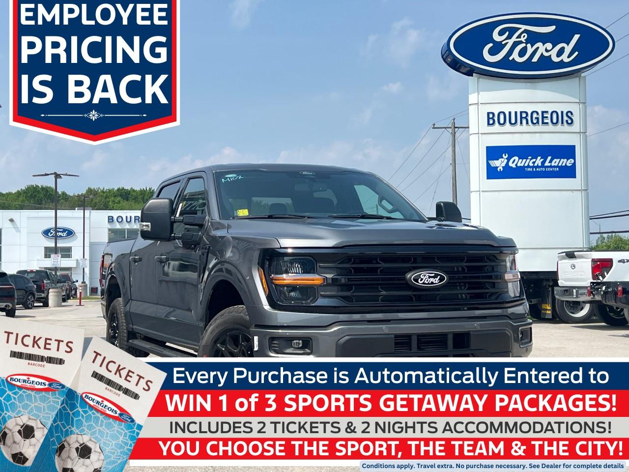 New 2025 Ford F-150 XLT 4WD SuperCrew 5.5' Box for sale in Midland, ON