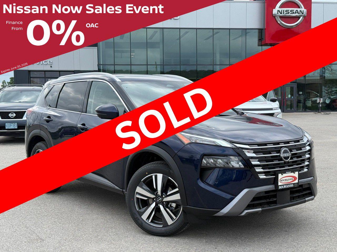 New 2025 Nissan Rogue AWD SL for sale in Midland, ON