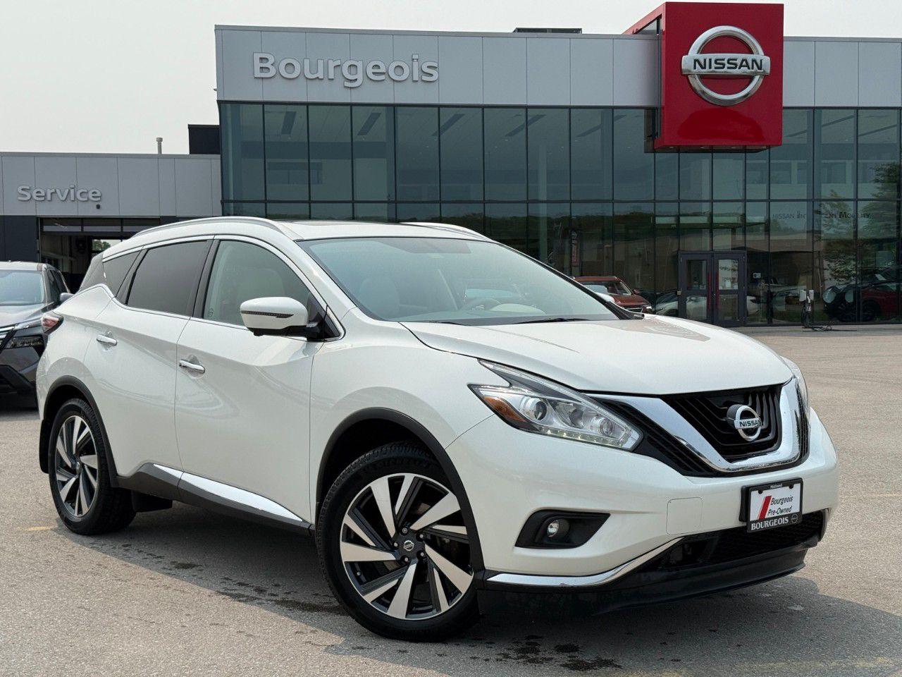 Used 2018 Nissan Murano AWD PLATINUM for sale in Midland, ON
