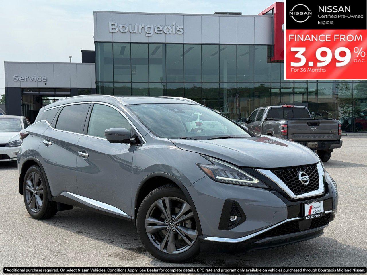 Used 2022 Nissan Murano AWD PLATINUM for sale in Midland, ON