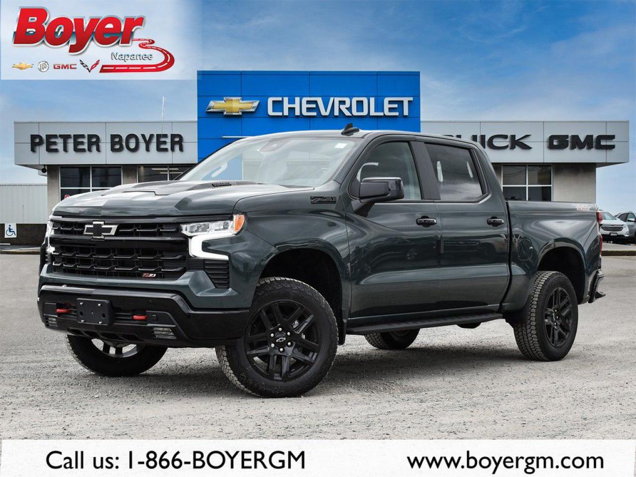 New 2025 Chevrolet Silverado 1500 Crew Cab Short Box 4-Wheel Drive LT Trail Boss for sale in Napanee, ON