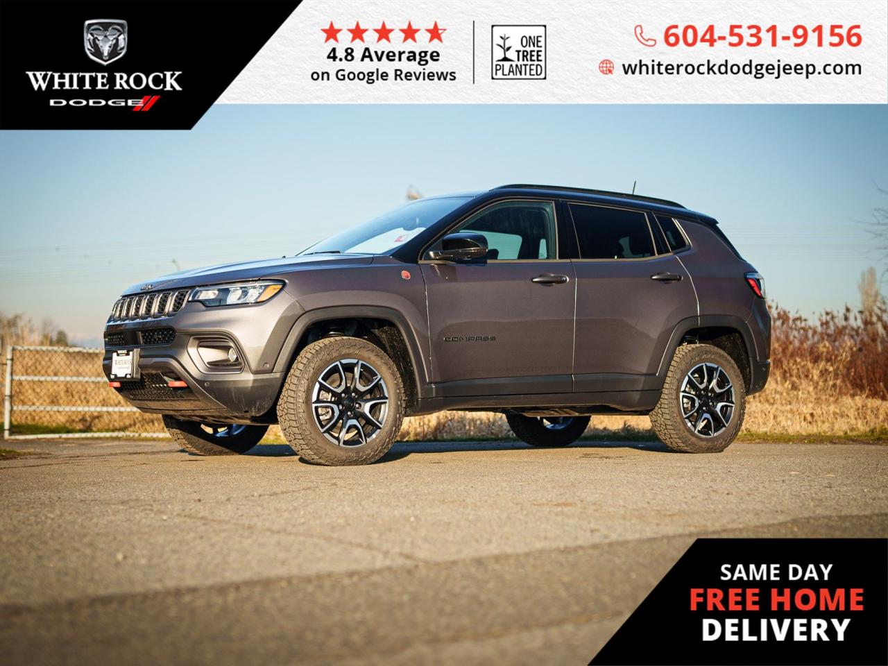 Used 2024 Jeep Compass Trailhawk for sale in Surrey, BC