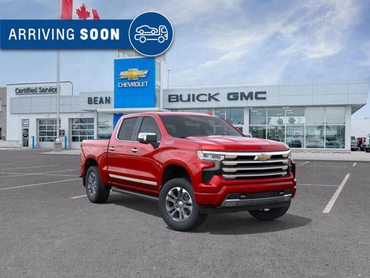 New 2025 Chevrolet Silverado 1500 High Country 5.3L V8 WITH REMOTE START/ENTRY, HEATED SEATS, HEATED STEERING WHEEL, VENTILATED SEATS, HD SURROUND VISION for sale in Carleton Place, ON