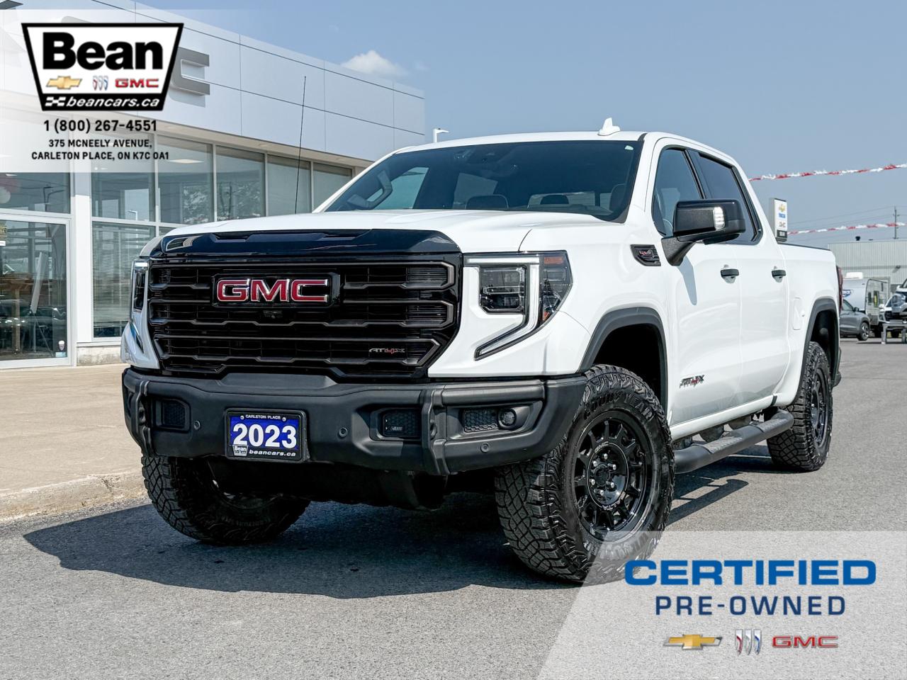 Used 2023 GMC Sierra 1500 6.2L V8, AT4-X AEV EDITION! REMOTE START/ENTRY, SUNROOF, HEATED/VENTILATED SEATS, BOSE SOUND SYSTEM, AT4X AEV EDITION for sale in Carleton Place, ON