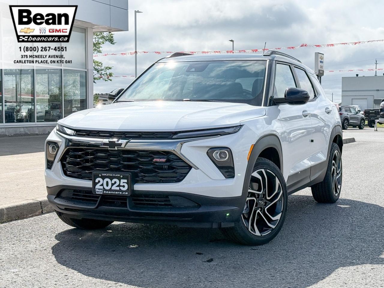New 2026 Chevrolet TrailBlazer RS 1.3L 3 CYL WITH REMOTE START/ENTRY, HEATED SEATS, HEATED STEERING WHEEL, HD REAR VISION CAMERA, APPLE CARPLAY AND ANDROID AUTO for sale in Carleton Place, ON