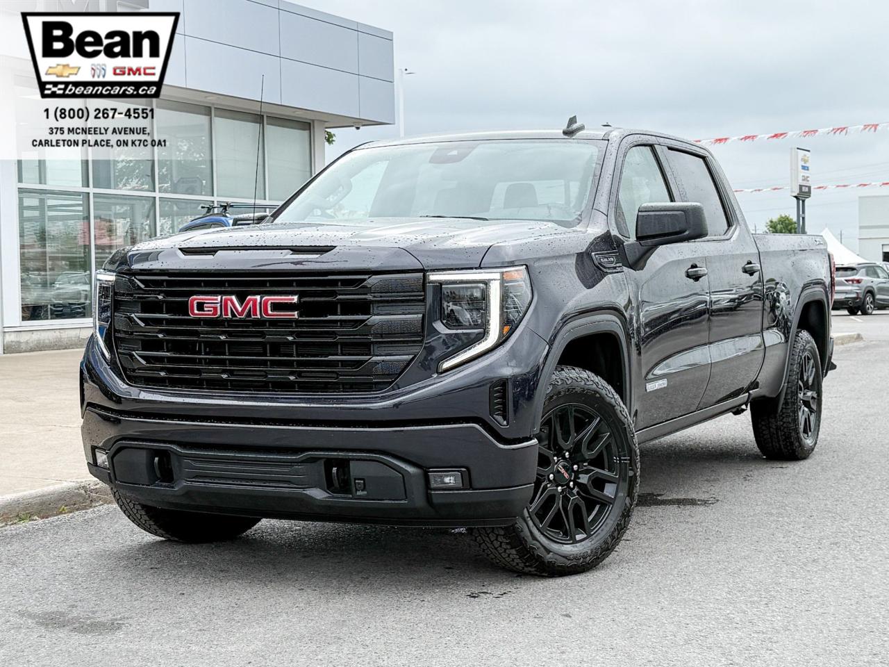 New 2025 GMC Sierra 1500 Elevation 5.3L V8 WITH REMOTE START/ENTRY, HEATED SEATS, HEATED STEERING WHEEL, CRUISE CONTROL, HD REAR VISION CAMERA, BOSE SOUND SYSTEM for sale in Carleton Place, ON