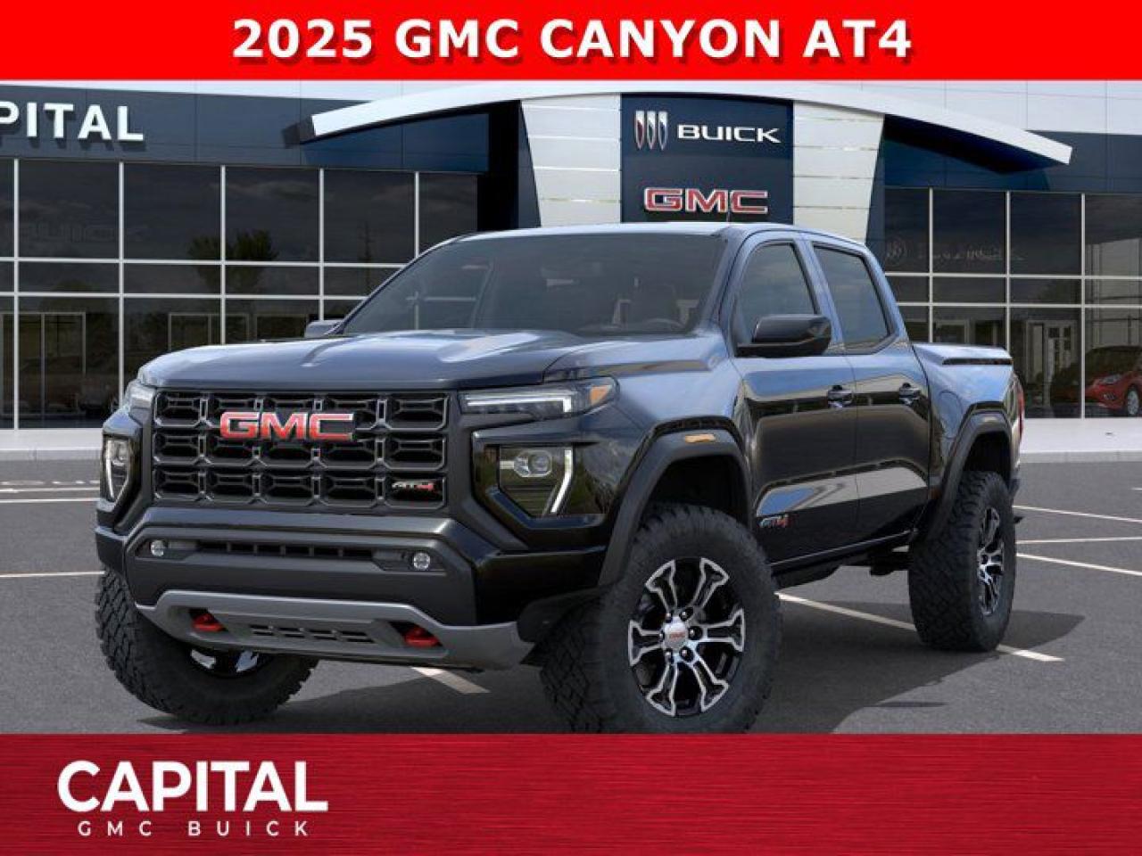 New 2025 GMC Canyon Crew Cab AT4 for sale in Edmonton, AB