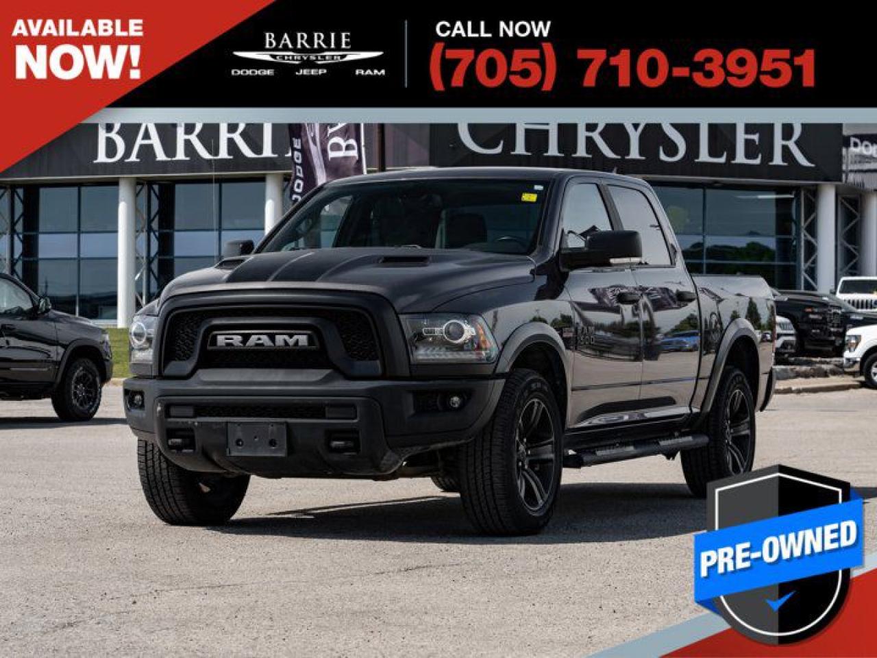 Used 2021 RAM 1500 Classic WARLOCK for sale in Barrie, ON