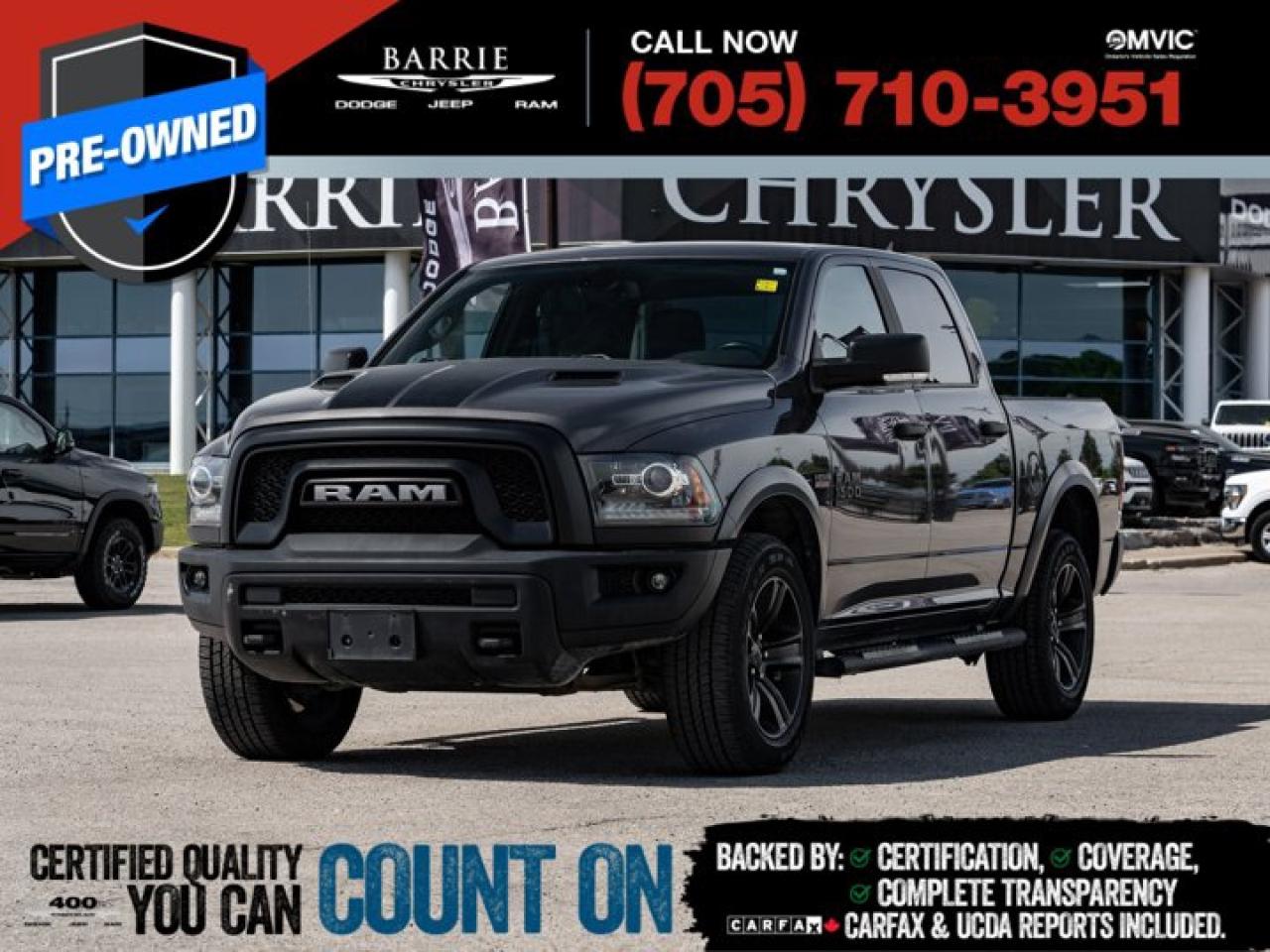 Used 2021 RAM 1500 Classic WARLOCK for sale in Barrie, ON