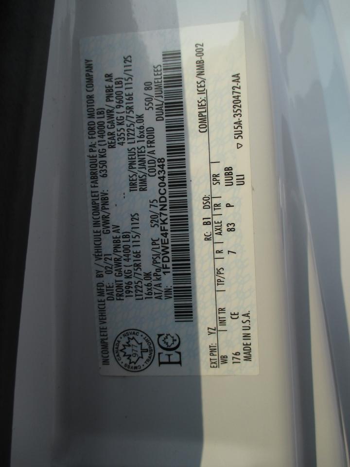 2022 Ford E450 E450 16 Ft.unicell body - Photo #14