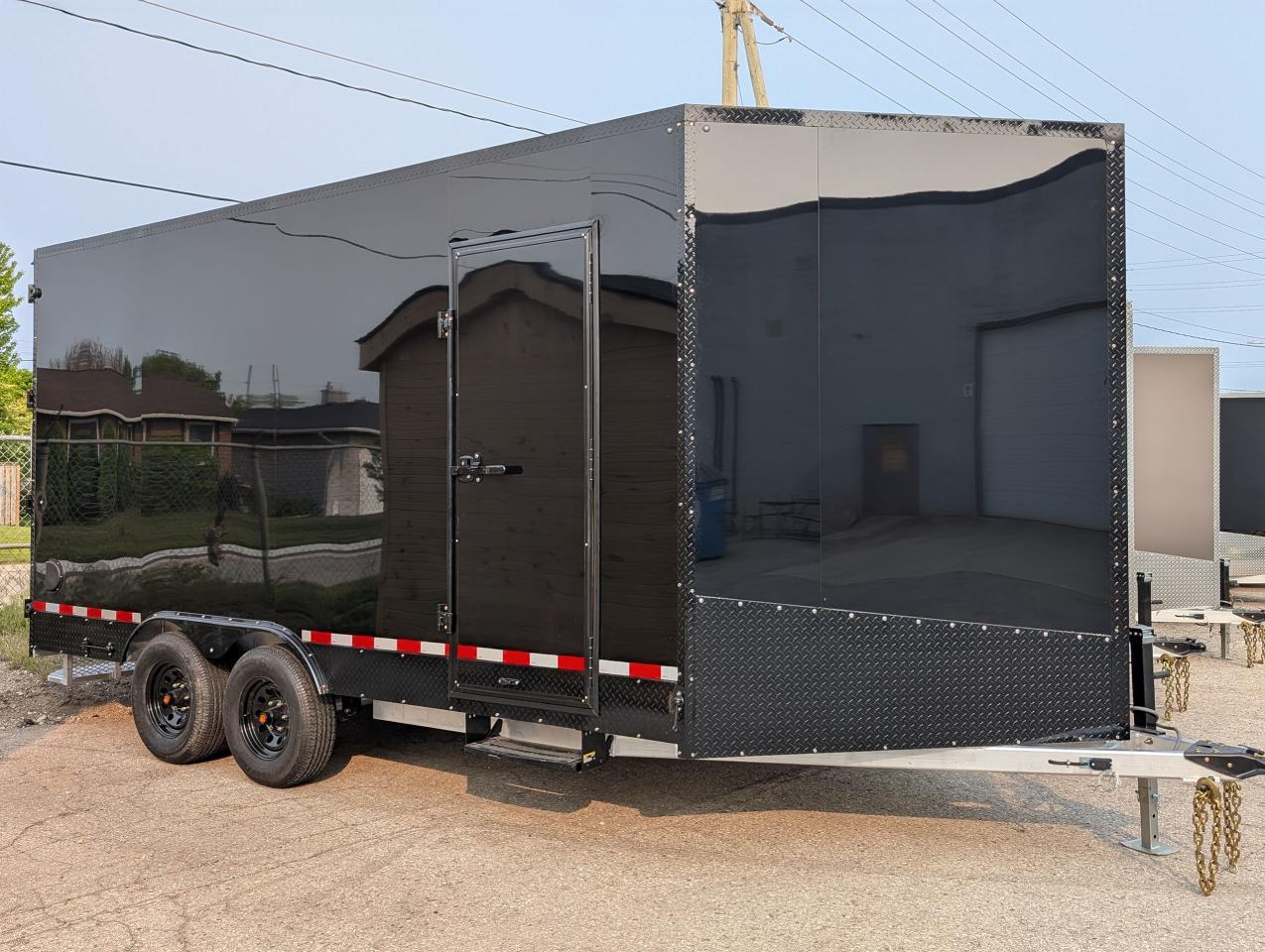 New 2025 Canadian Trailer Company 8.5X16 V-Nose Cargo Trailer Aluminum Tandem Axle for sale in Guelph, ON