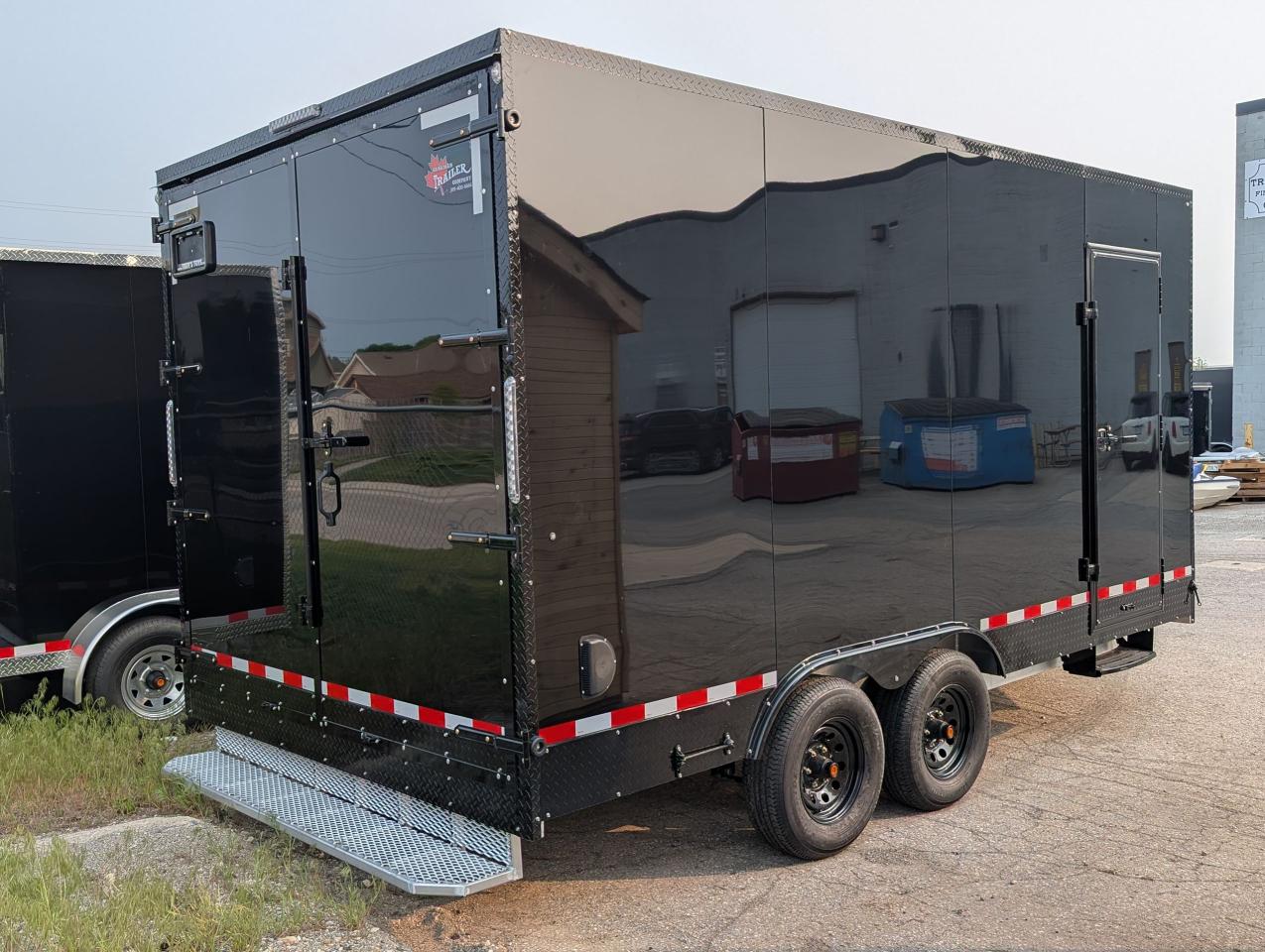 2025 Canadian Trailer Company 8.5X16 V-Nose Cargo Trailer Aluminum Tandem Axle Photo10