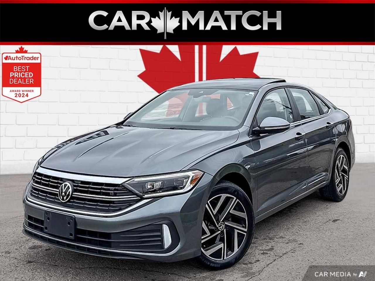 Used 2022 Volkswagen Jetta HIGHLINE / NO ACCIDENTS / LEATHER / SUNROOF / NAV for sale in Cambridge, ON
