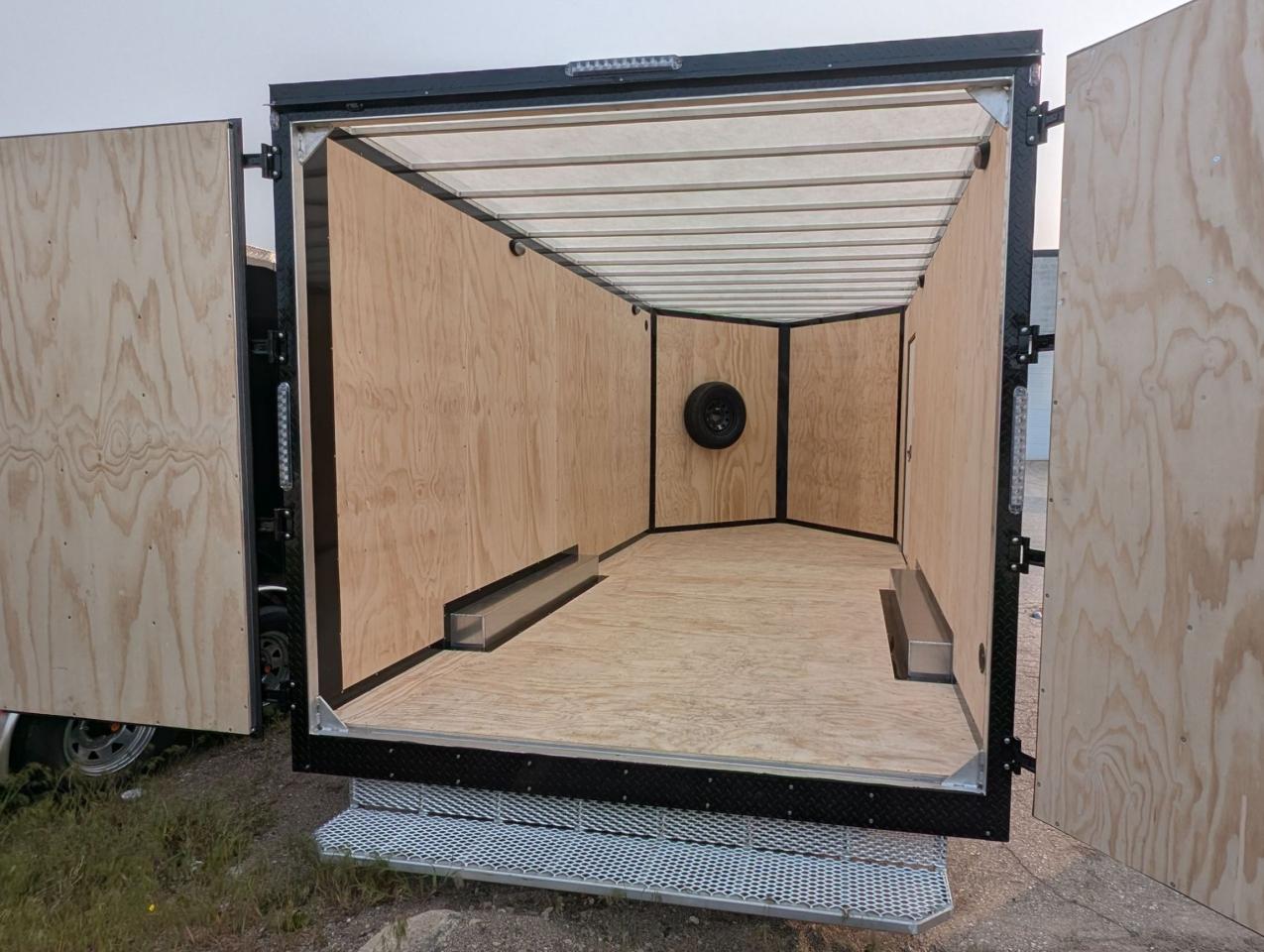 2025 Canadian Trailer Company 8.5X16 V-Nose Cargo Trailer Aluminum Tandem Axle