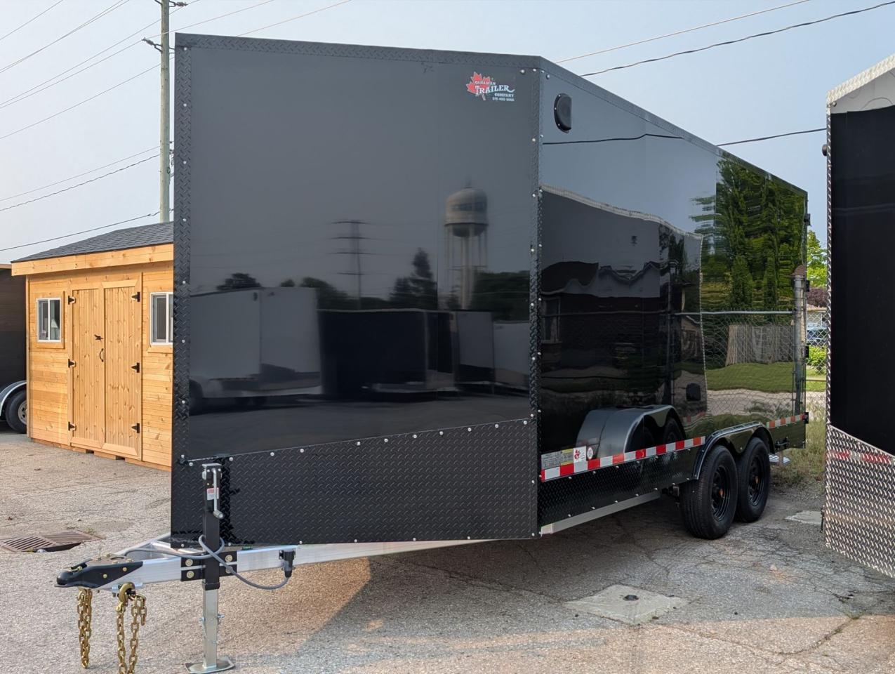 2025 Canadian Trailer Company 8.5X16 V-Nose Cargo Trailer Aluminum Tandem Axle