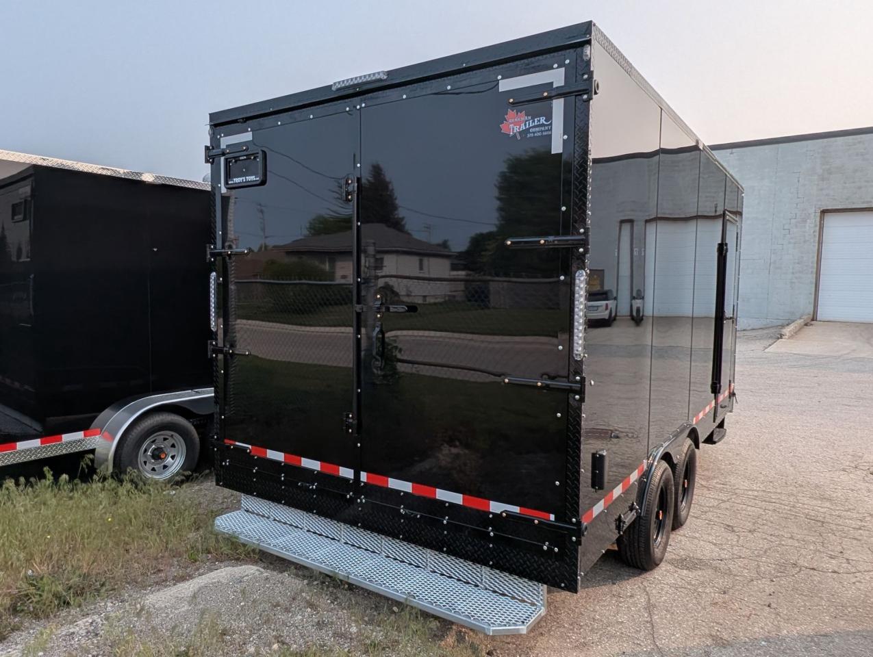 2025 Canadian Trailer Company 8.5X16 V-Nose Cargo Trailer Aluminum Tandem Axle